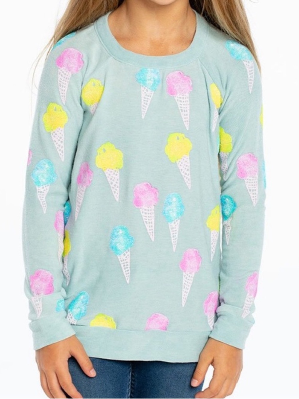 Chaser vintage soft crew neck sweatshirt